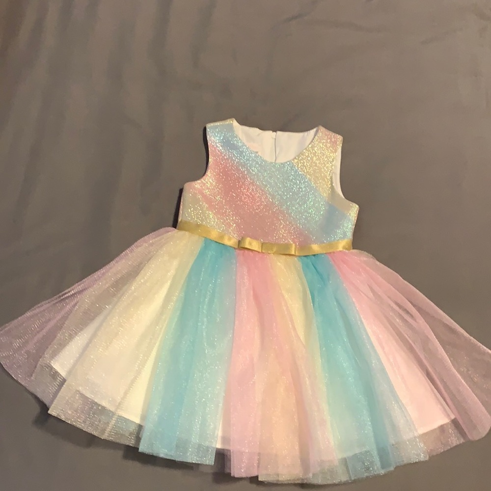 18 mo Bonnie Baby toile dress